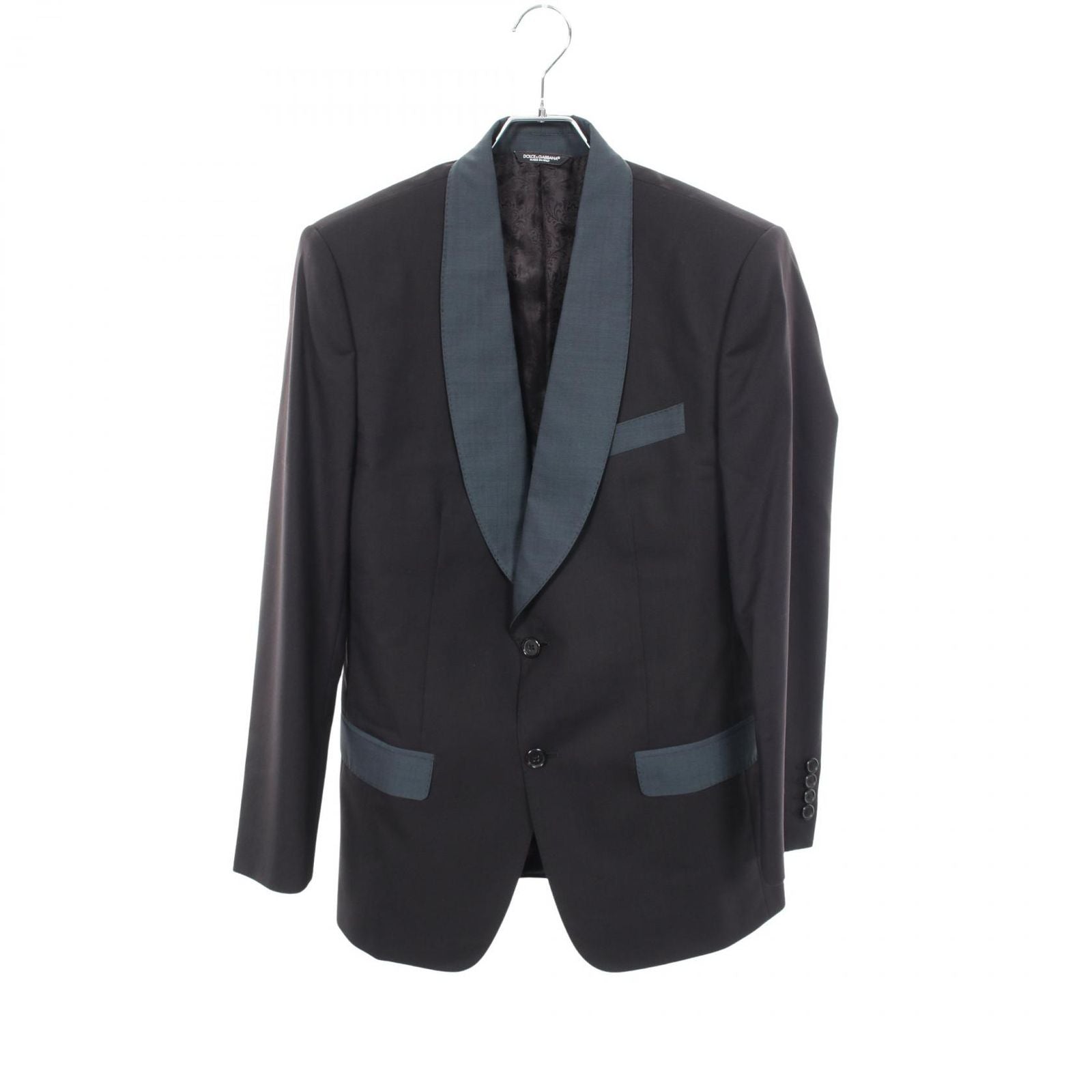 Dolce & Gabbana Tailored Jacket Shawl Color Wool