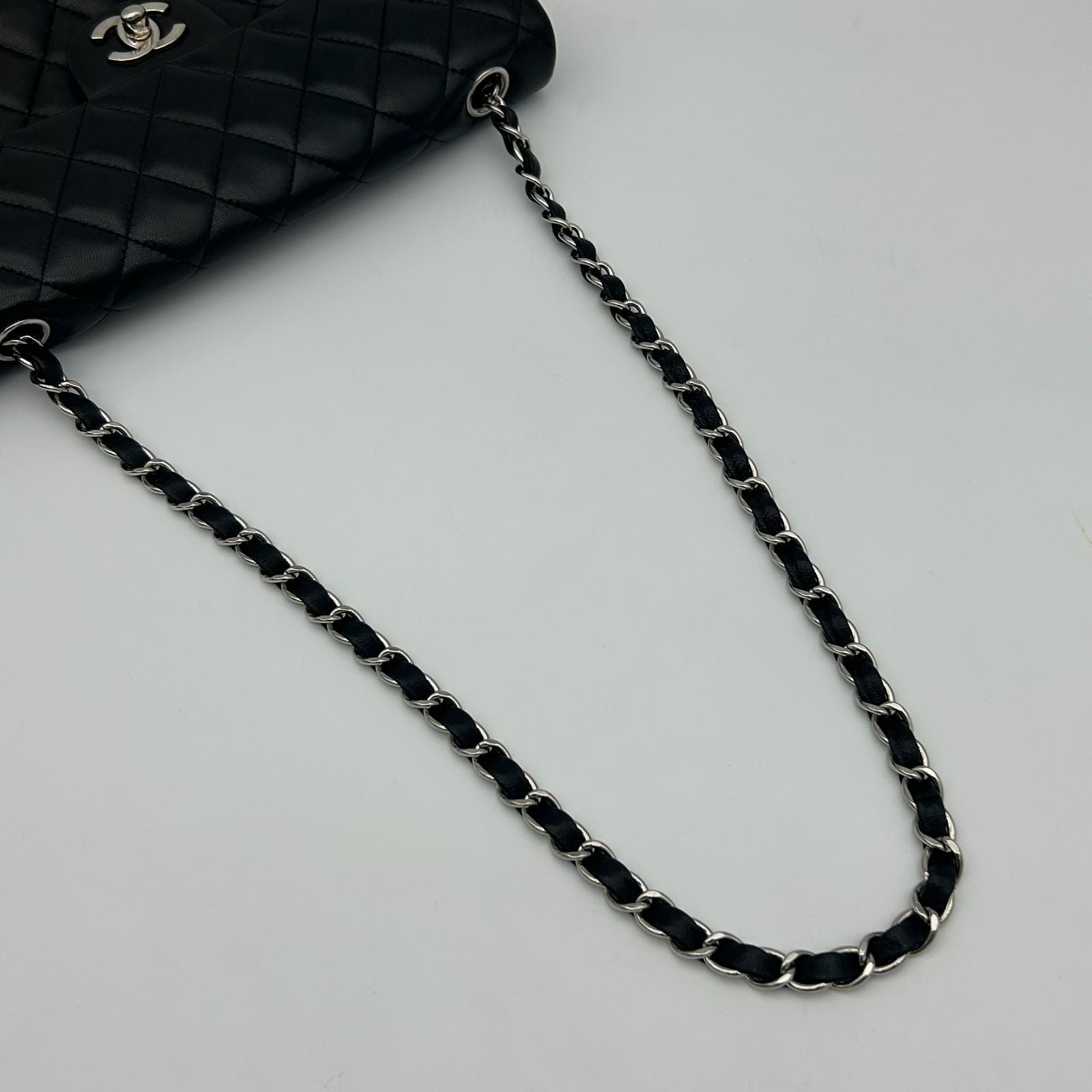 Chanel Quilted Lambskin Leather Shoulder — view 5