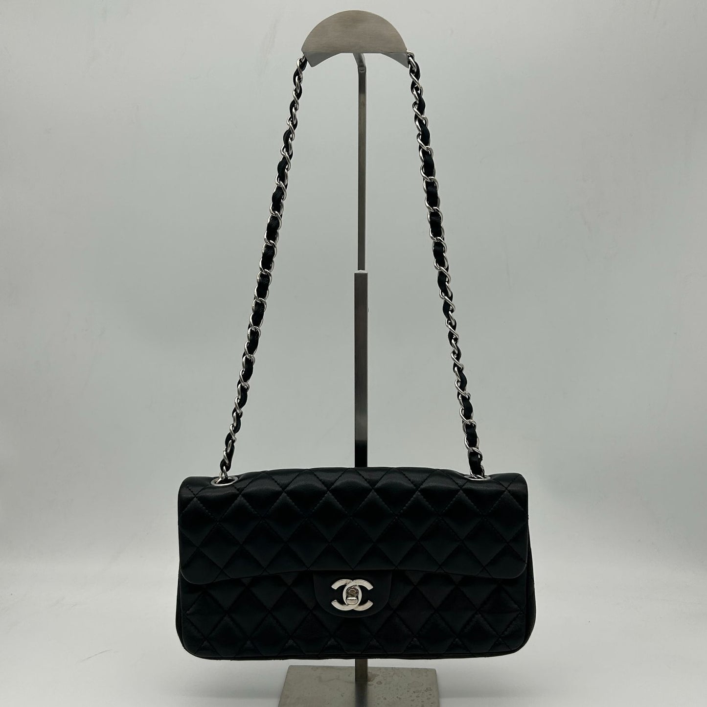 Chanel Quilted Lambskin Leather Shoulder