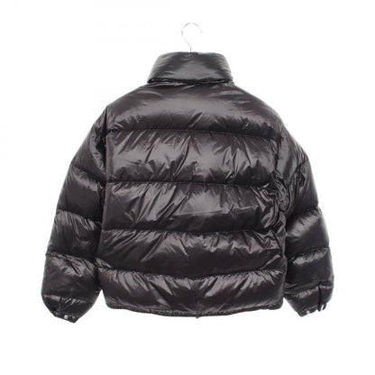 Prada Down Jacket Logo Print Hooded Black — view 2