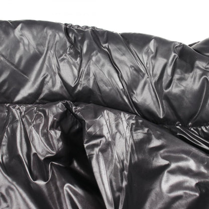 Prada Down Jacket Logo Print Hooded Black — view 6