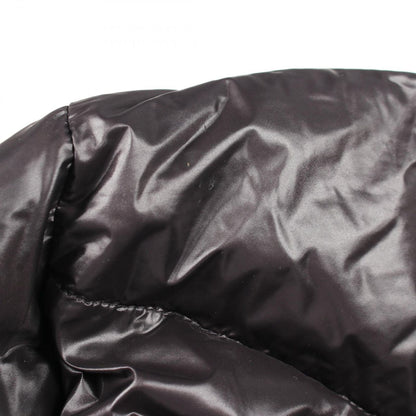 Prada Down Jacket Logo Print Hooded Black — view 9