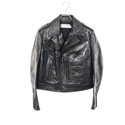 Dior Rider's Jacket Black Leather