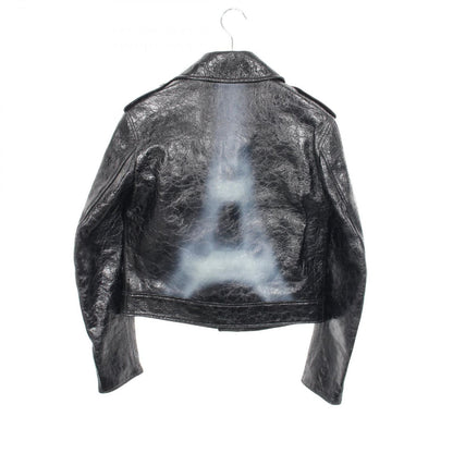 Dior Rider's Jacket Black Leather — view 2