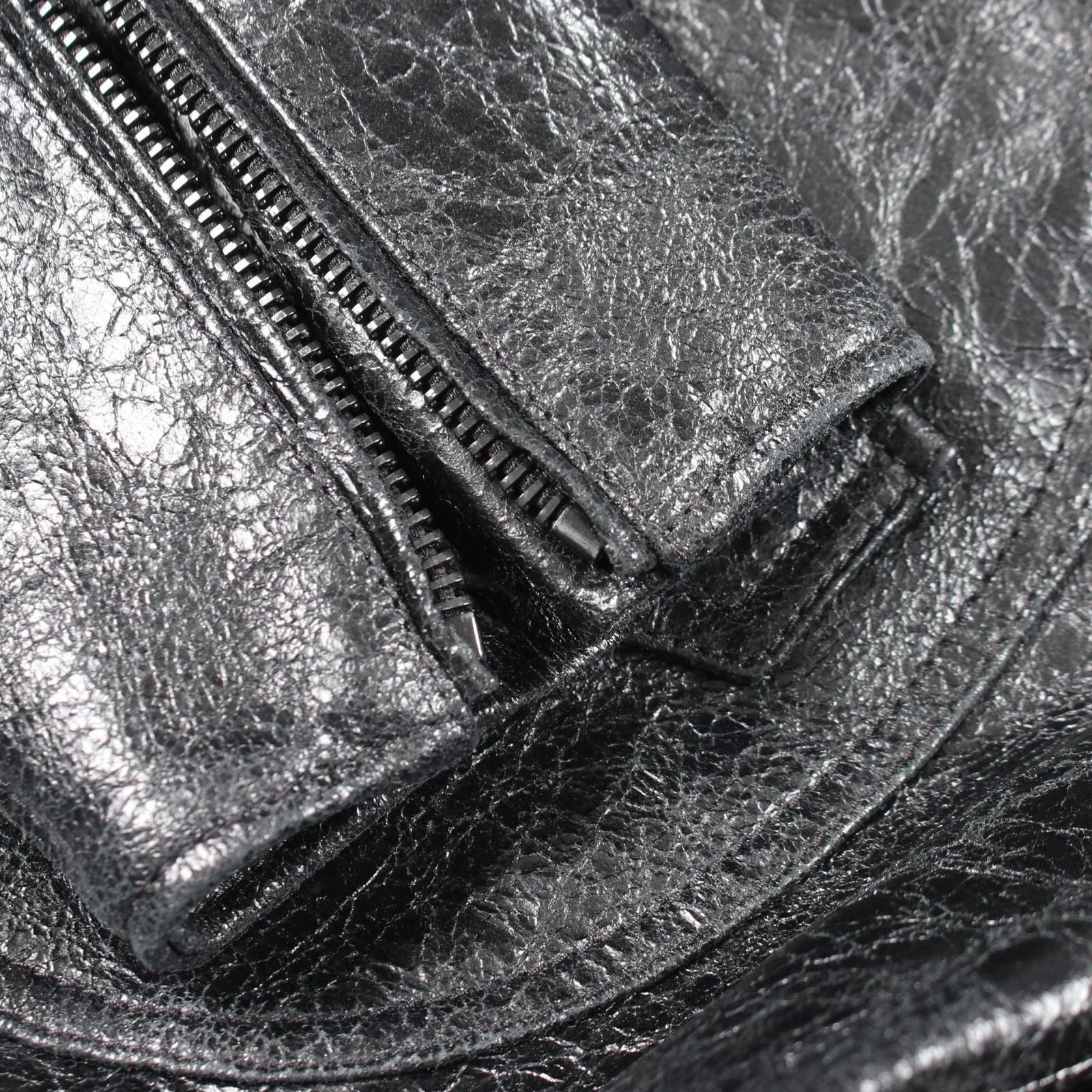 Dior Rider's Jacket Black Leather — view 7