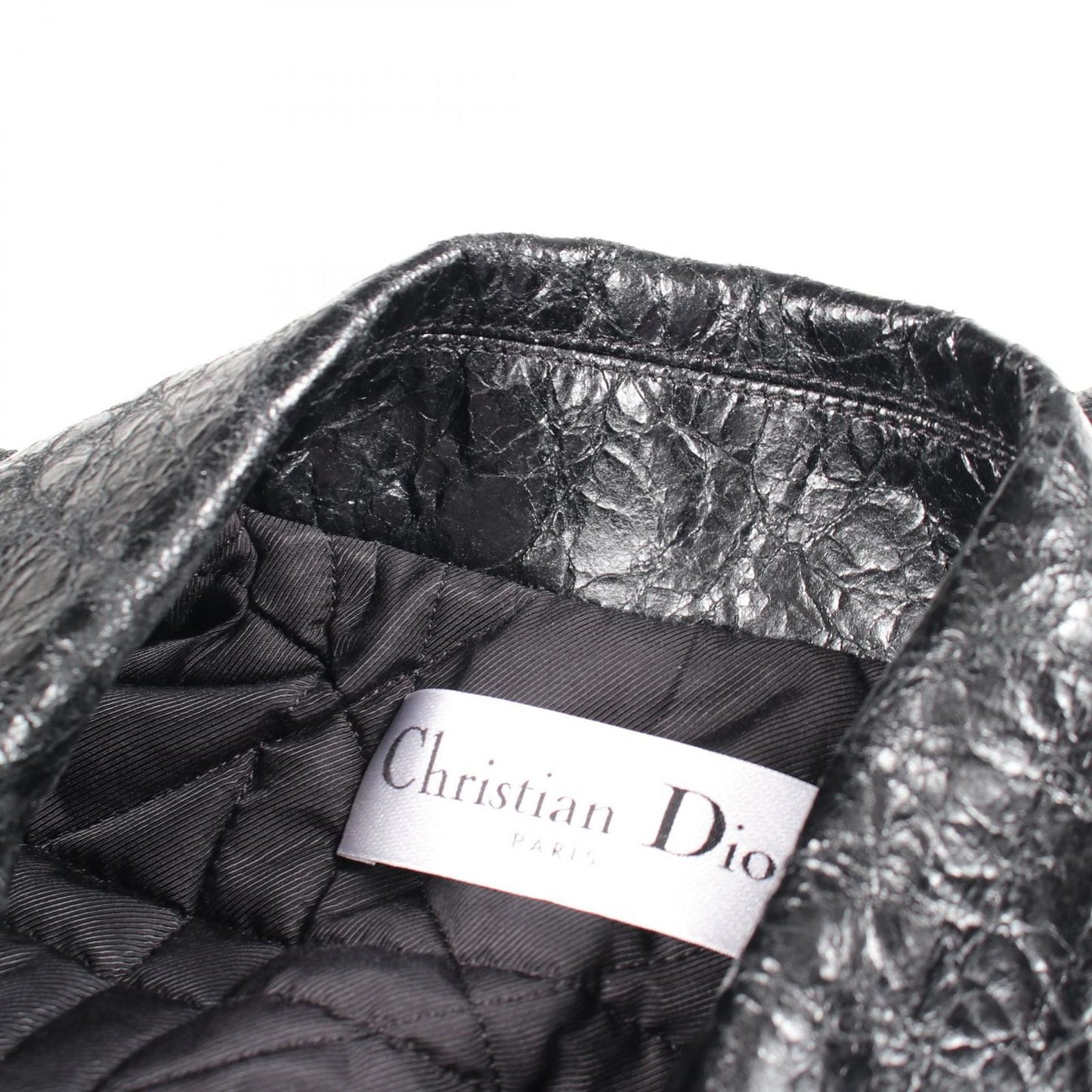 Dior Rider's Jacket Black Leather — view 8