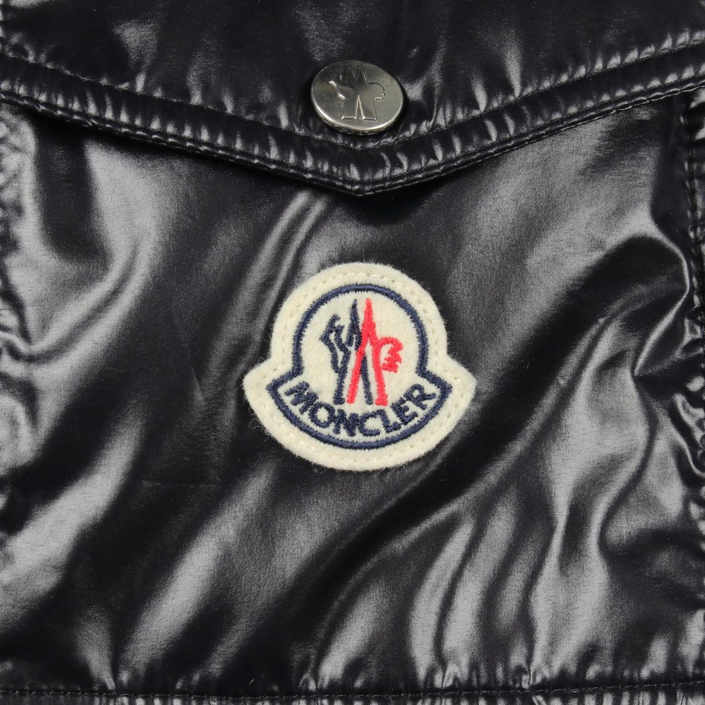 Moncler Down Jacket Gourette Dark Navy — view 6