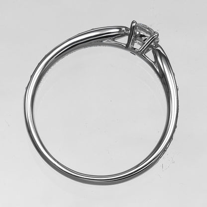 Tiffany & Co Harmony Solitaire I IF Platinum Diamond Ring — view 9