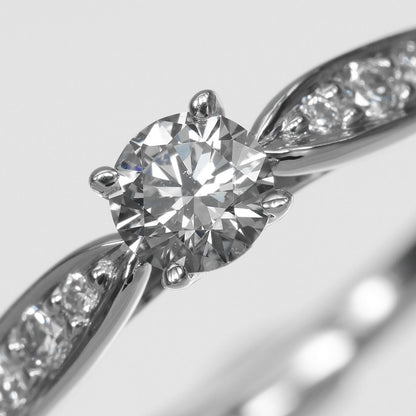 Tiffany & Co Harmony Solitaire I IF Platinum Diamond Ring — view 6