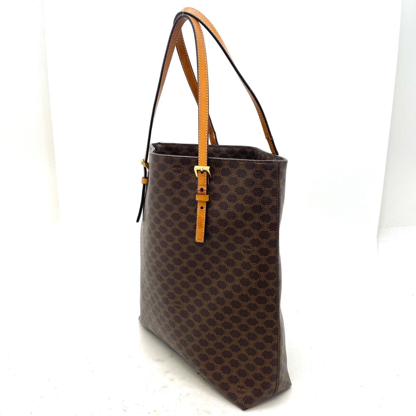 Celine Tote Macadam Business Brown — view 2