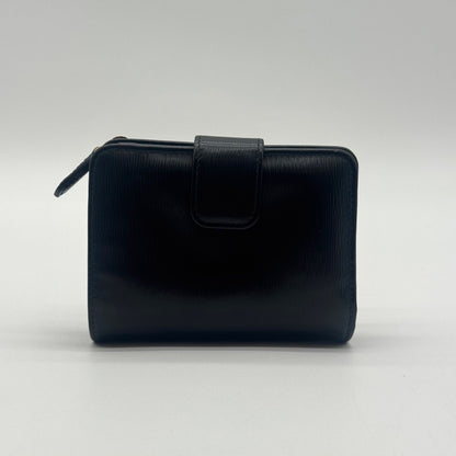 Prada Wallet Bifold Black L-shaped Zipper Leather — view 2
