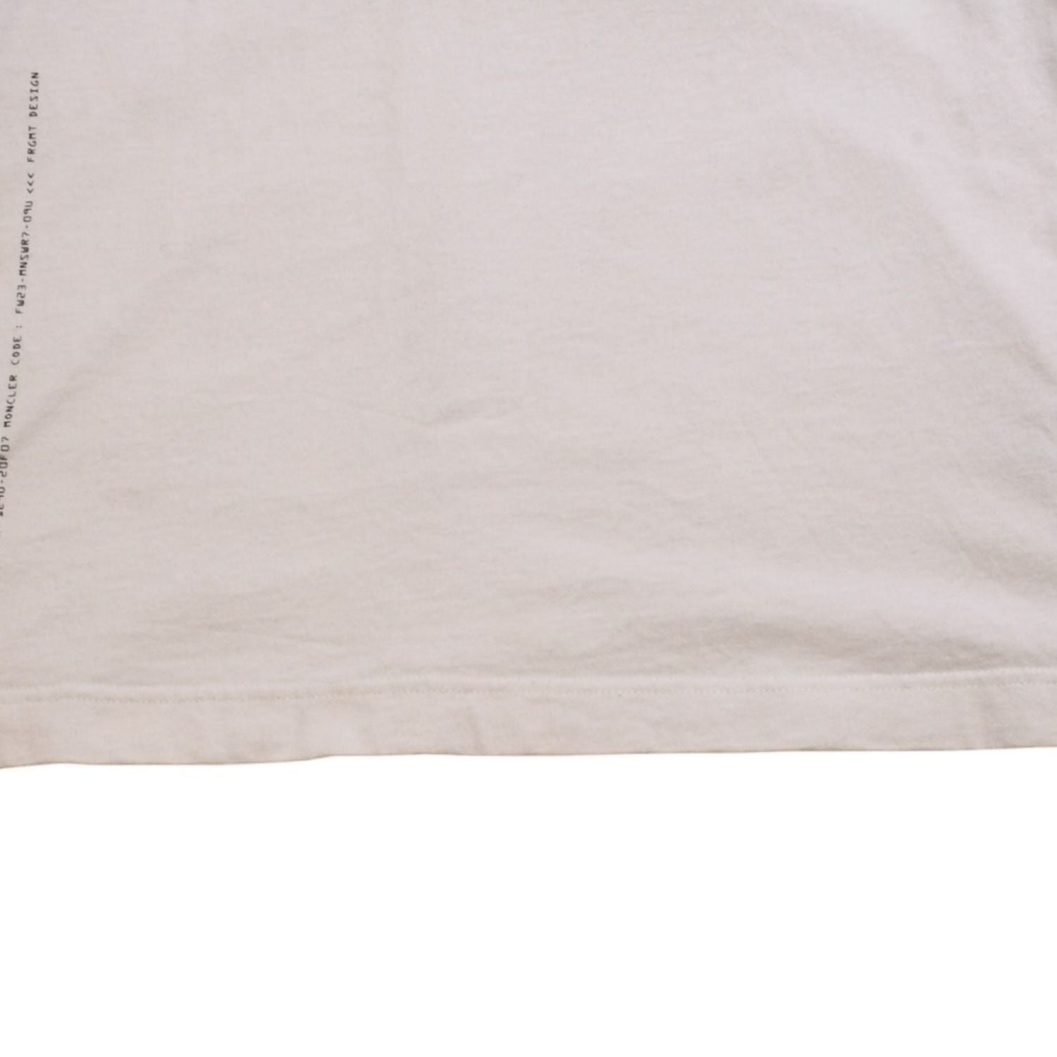 Moncler Frgmt Houndstooth Long Sleeve Top Black White T-Shirt — view 6