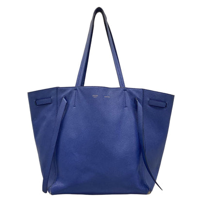 Celine Tote Cabas Phantom Small with Belt Navy Leather