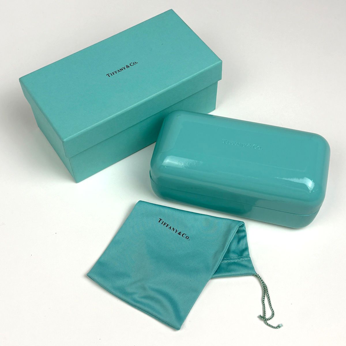 Tiffany & Co Rhinestone Sunglasses Acetate Blue Eyewear — view 4