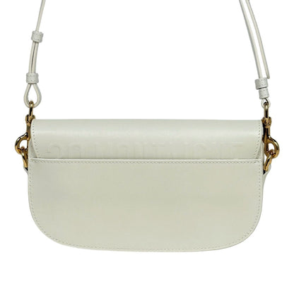 Dior Bobbi East West Shoulder Bag Leather White — view 3