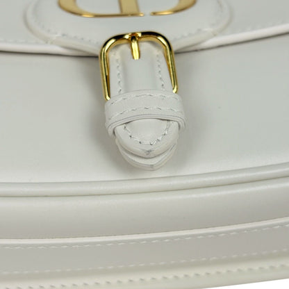 Dior Bobbi East West Shoulder Bag Leather White — view 8