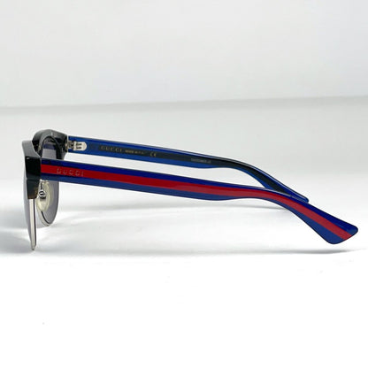 Gucci Logo Sunglasses Eyewear Demi Pattern Acetate Brown — view 2