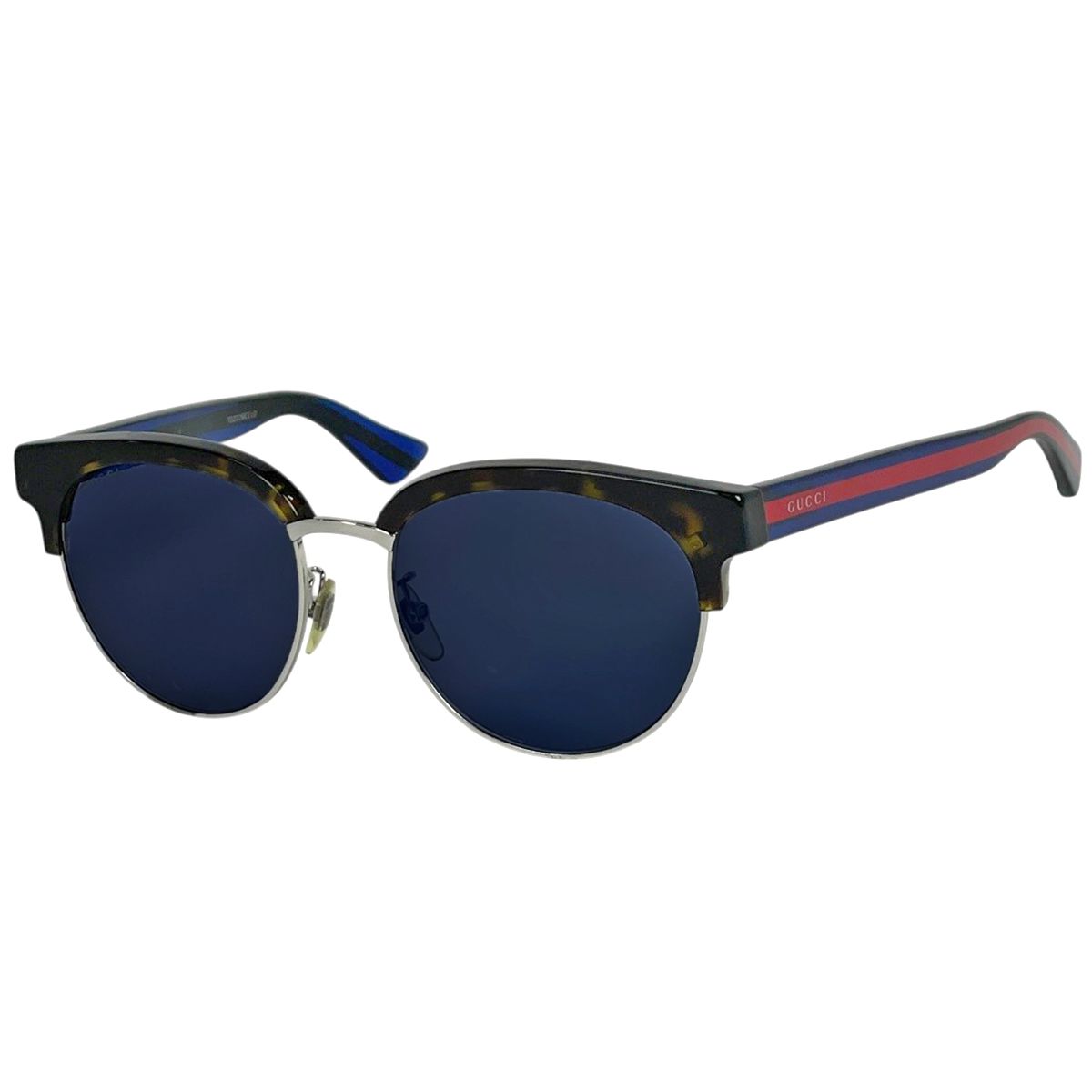 Gucci Logo Sunglasses Eyewear Demi Pattern Acetate Brown