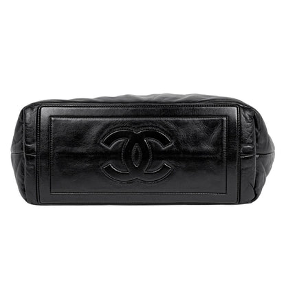 Chanel Coco Cocoon Tote Leather Black — view 5