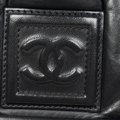 Chanel Coco Cocoon Tote Leather Black — view 8