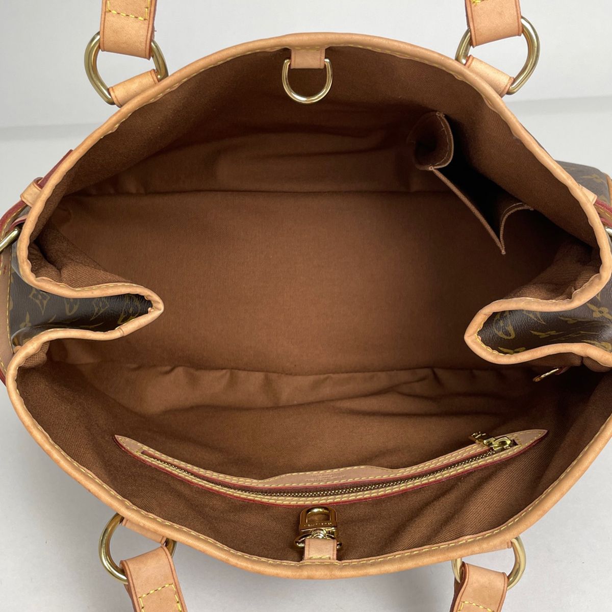 Louis Vuitton Batignolles Oriental Shoulder Bag Tote Monogram Brown — view 7