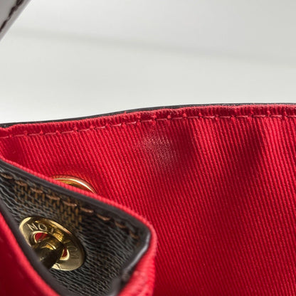 Louis Vuitton Gray Souffle PM Shoulder Bag Damier Brown — view 7