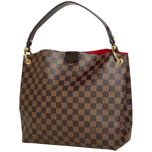 Louis Vuitton Gray Souffle PM Shoulder Bag Damier Brown