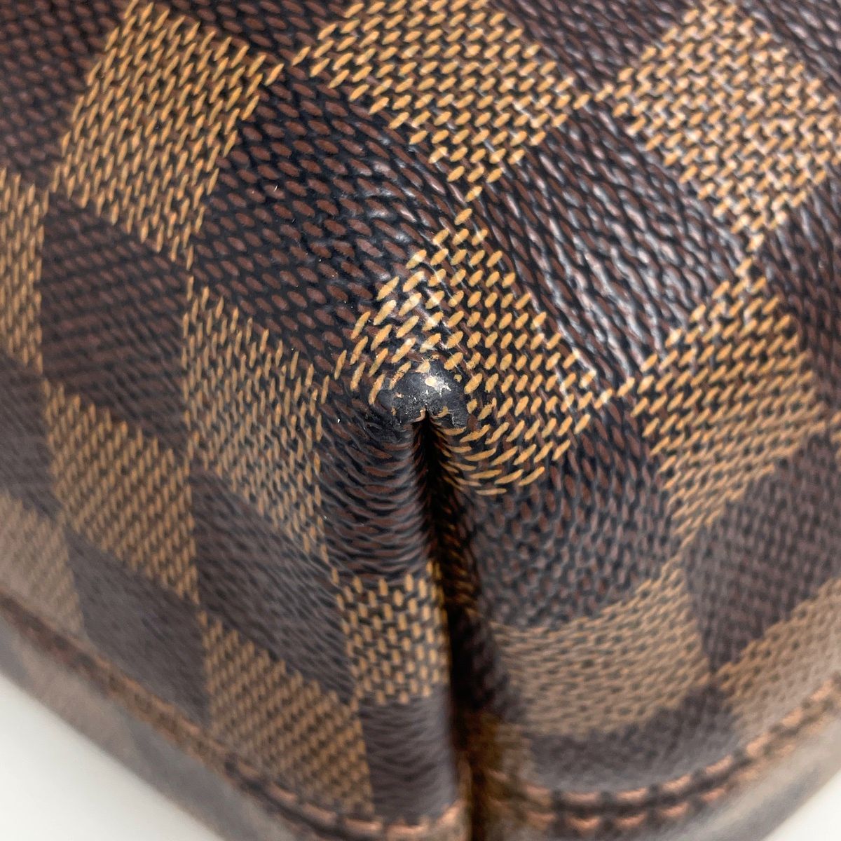 Louis Vuitton Gray Souffle PM Shoulder Bag Damier Brown — view 3