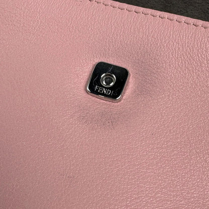 Fendi Micro Baguette 2-Way Mon Star Leather Pink Handbag — view 8