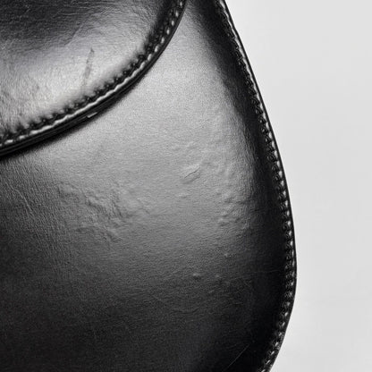 Gucci Bamboo Handbag Vintage Leather Black — view 4
