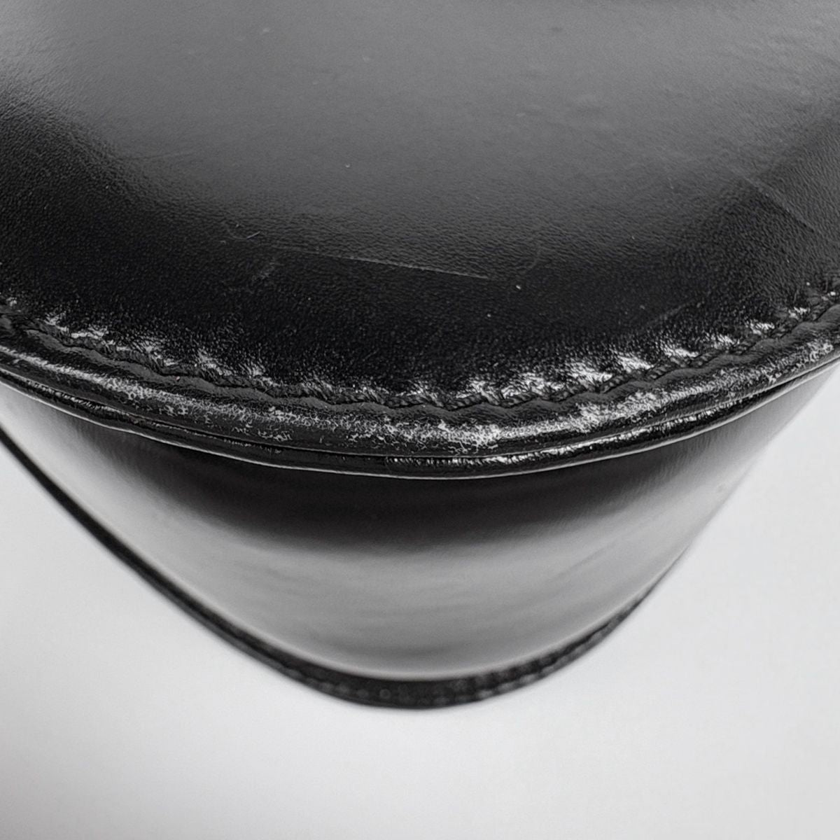Gucci Bamboo Handbag Vintage Leather Black — view 3