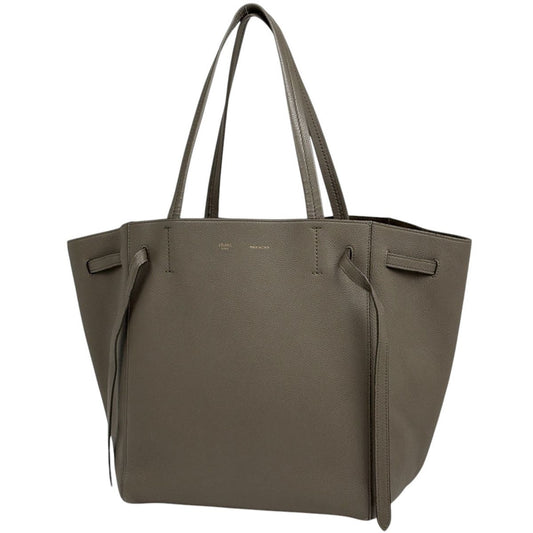 Celine Cabas Phantom Small Tote Leather Gray
