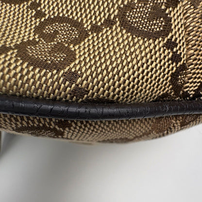 Gucci GG Pattern Shoulder Bag Canvas Beige Brown — view 3