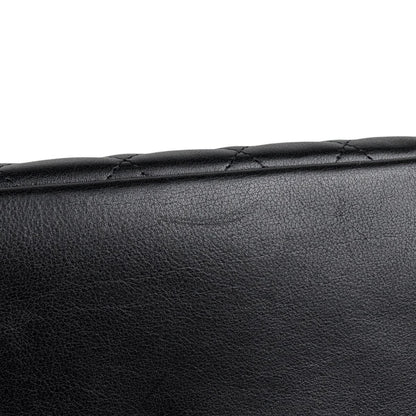 Chanel Cambon Line Large Tote CC Logo Shoulder Bag Leather Black — view 6