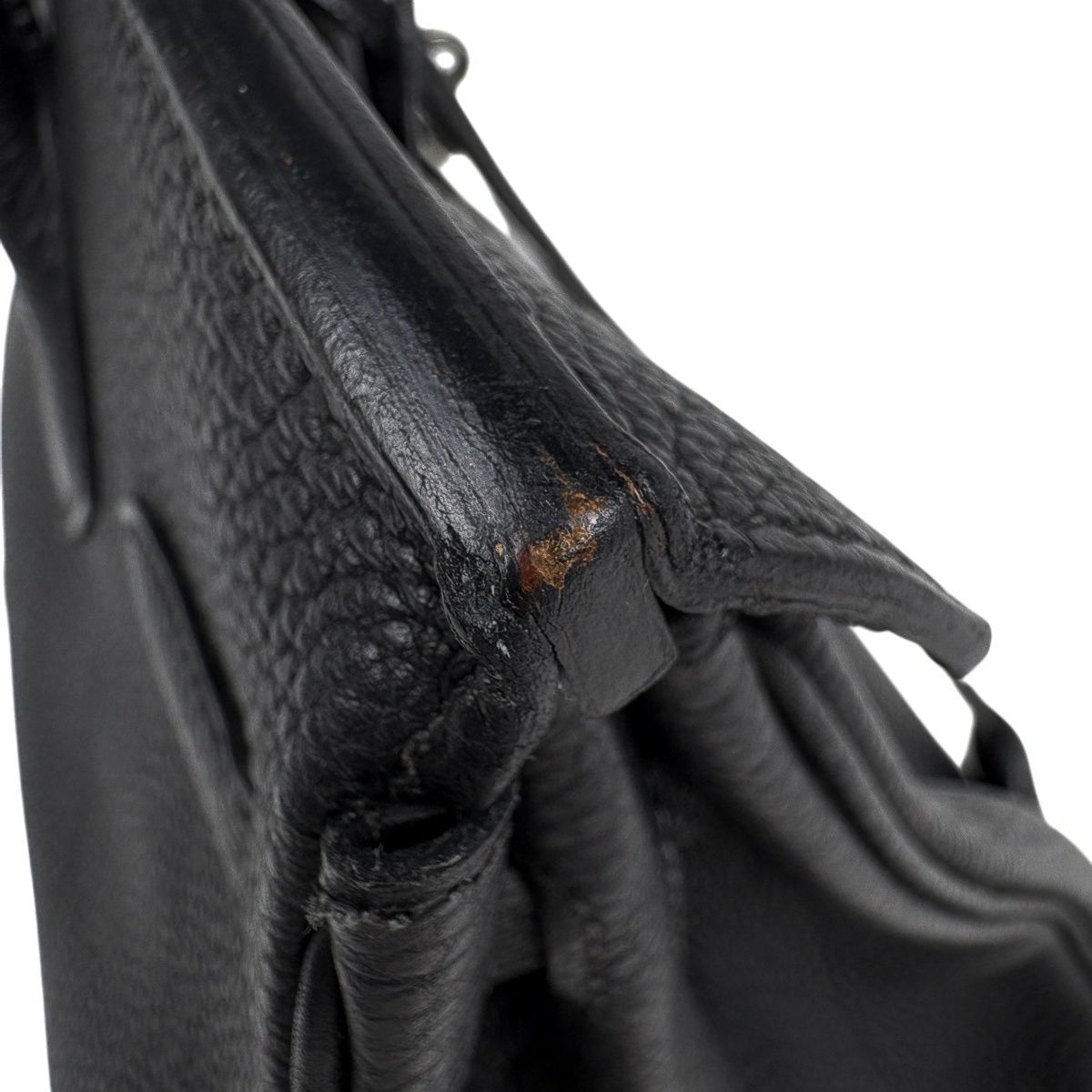 Hermes Birkin 30 Handbag Togo Black — view 9
