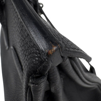 Hermes Birkin 30 Handbag Togo Black — view 9