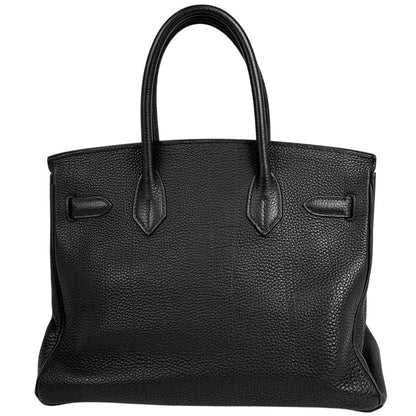 Hermes Birkin 30 Handbag Togo Black — view 3