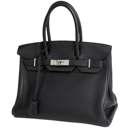 Hermes Birkin 30 Handbag Togo Black