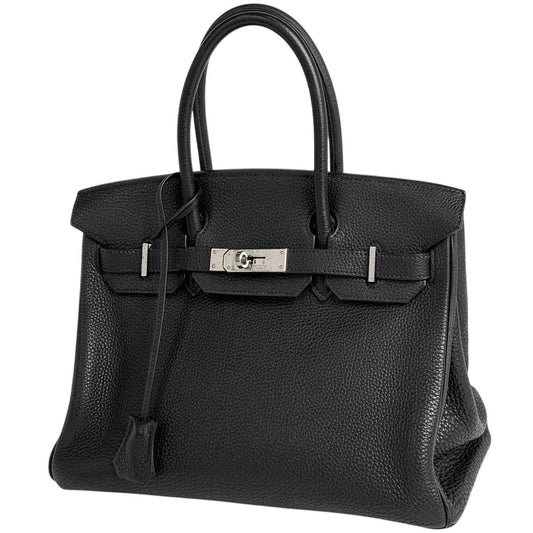 Hermes Birkin 30 Handbag Togo Black