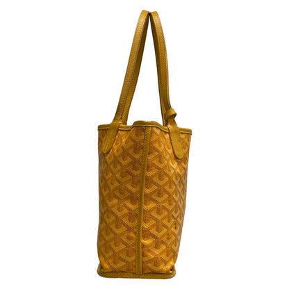 Goyard Tote Anjou Mini Yellow Reversible Leather — view 2