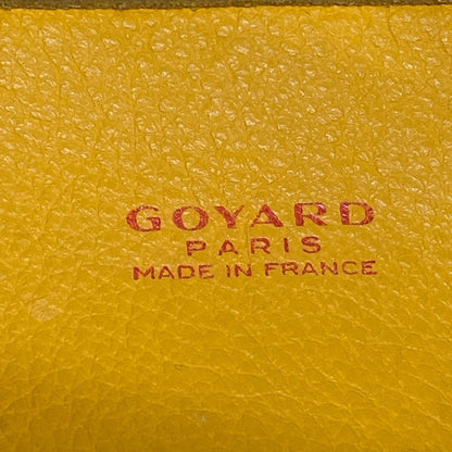 Goyard Tote Anjou Mini Yellow Reversible Leather — view 9