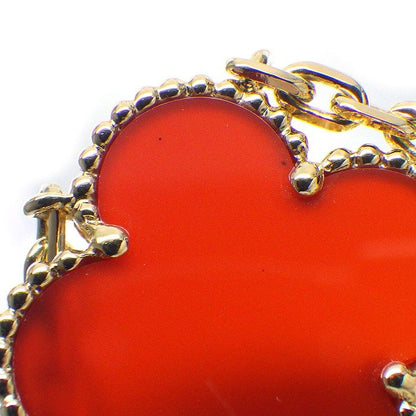 Van Cleef & Arpels Necklace Magic Alhambra 6 Motifs Carnelian Tiger Eye 18k — view 7