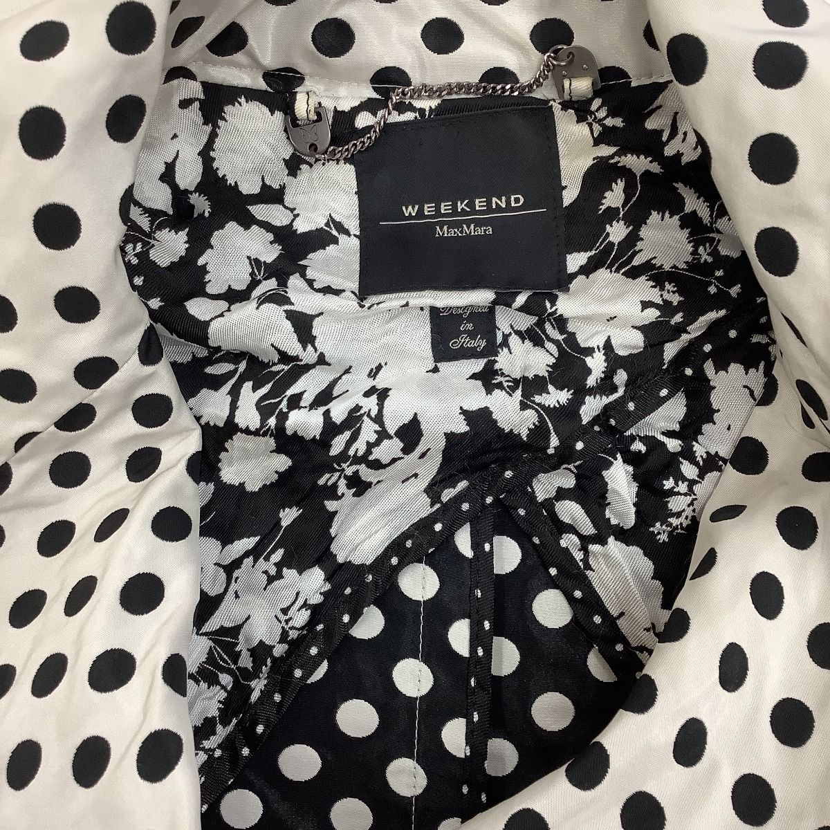 Max Mara Spring Coat 40 White — view 4
