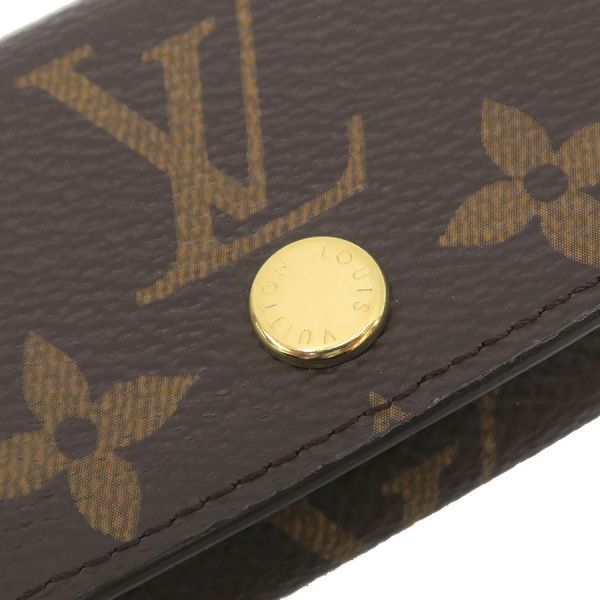 Louis Vuitton Monogram Key Case Multicles 4 Key Holder — view 4