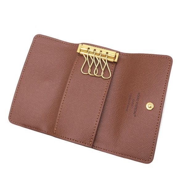 Louis Vuitton Monogram Key Case Multicles 4 Key Holder — view 2