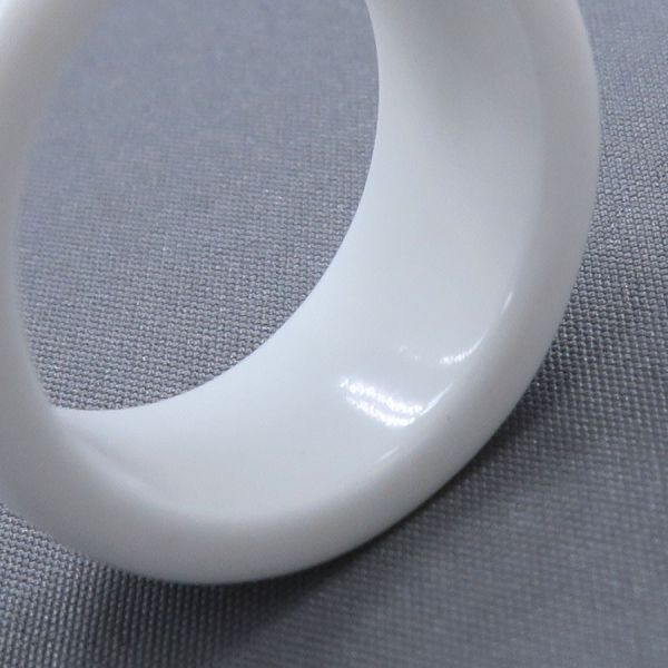 Chanel Logo Ring White — view 5
