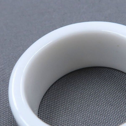 Chanel Logo Ring White — view 6