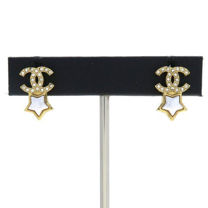 Chanel Earrings Green