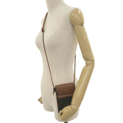 Celine Mobile Pouch Trio Canvas &lambskin — view 9