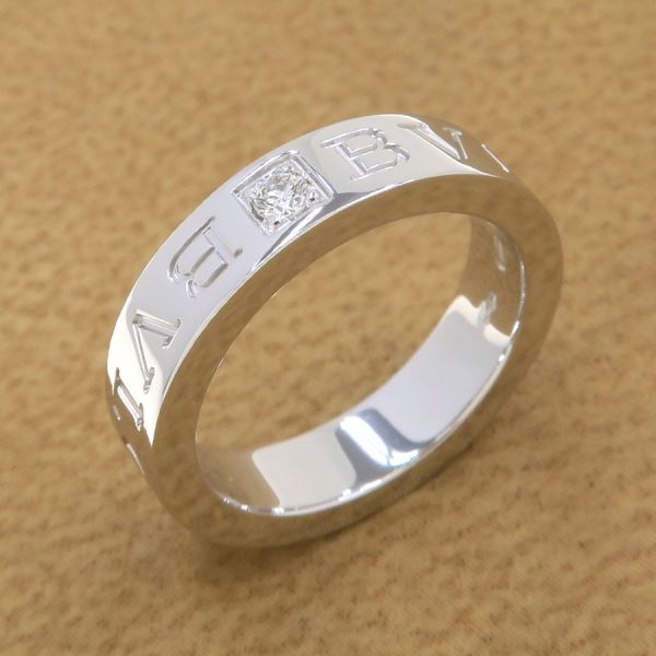 Bvlgari Bulgari Double Logo Ring Diamond 6.5 — view 5